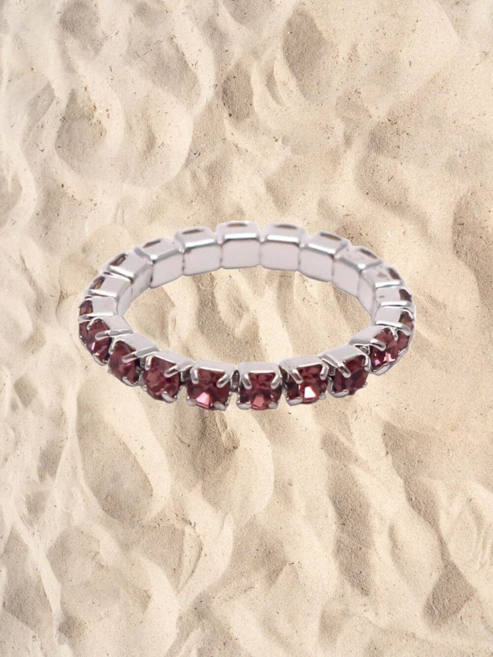 Crystal Invisible Toe Ring - Picture 3 of 6